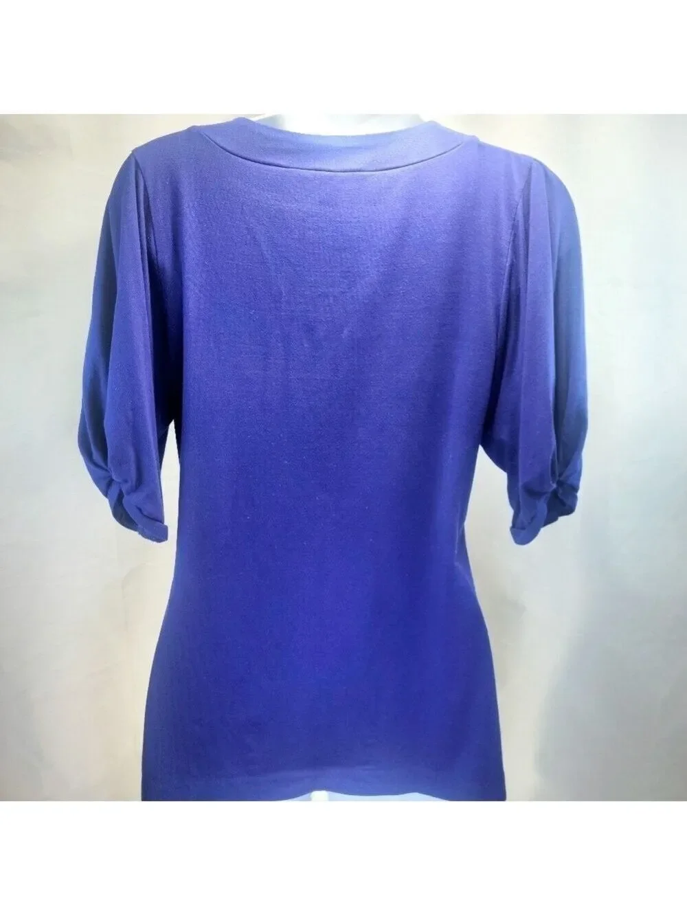 Banana Republic Balloon Puff Sleeve V Neck Blouse Small